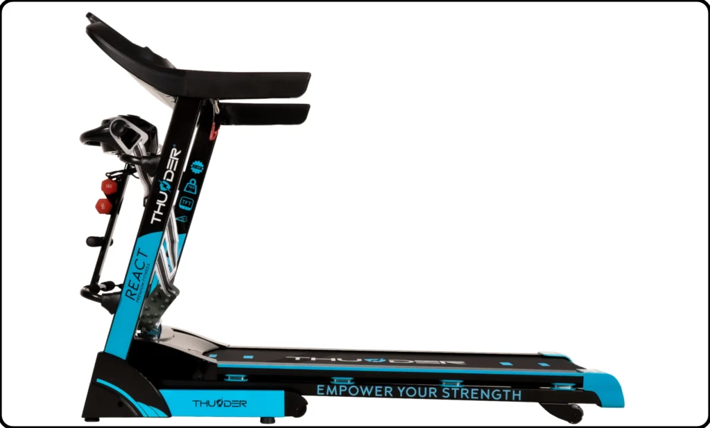 Bieżnia treningowa domowa Thunder REACT-DS-TFT-BLACK