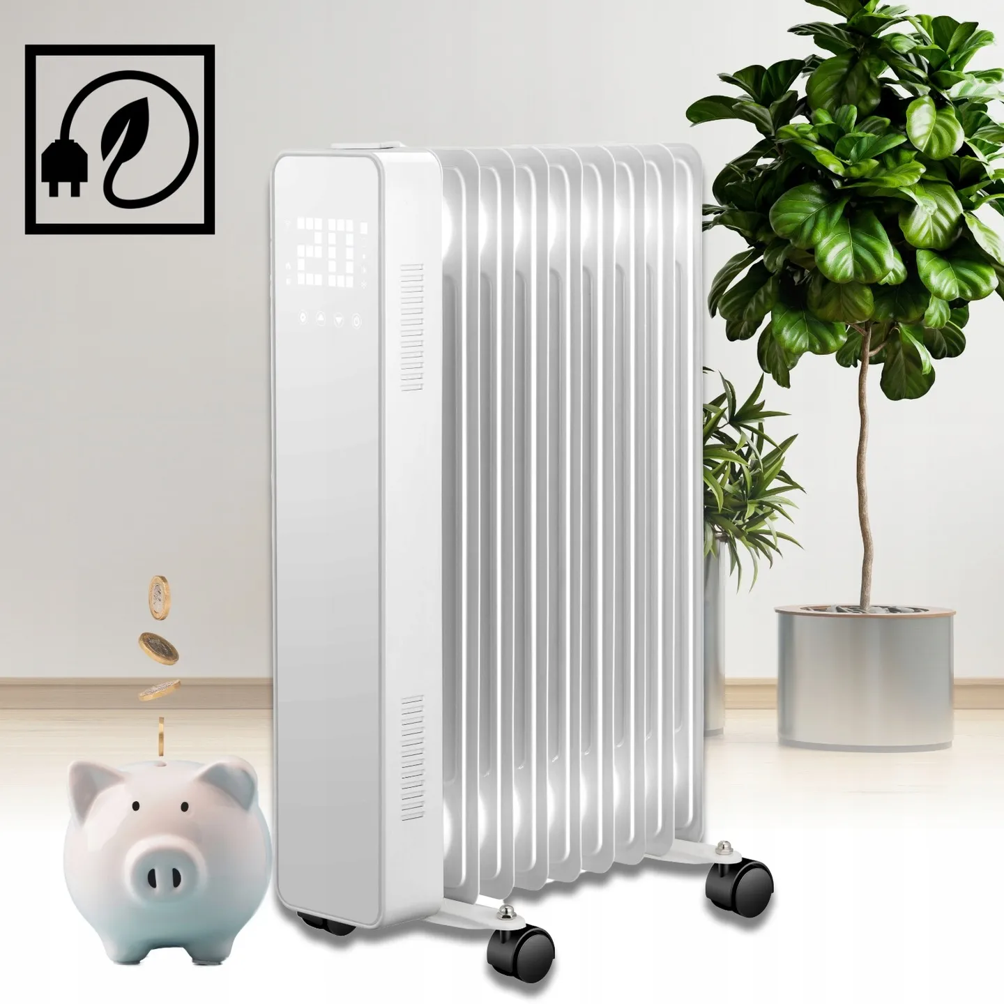 Tehnologie eficientă energetic THUNDER SIMPLE-WHITE-2500W