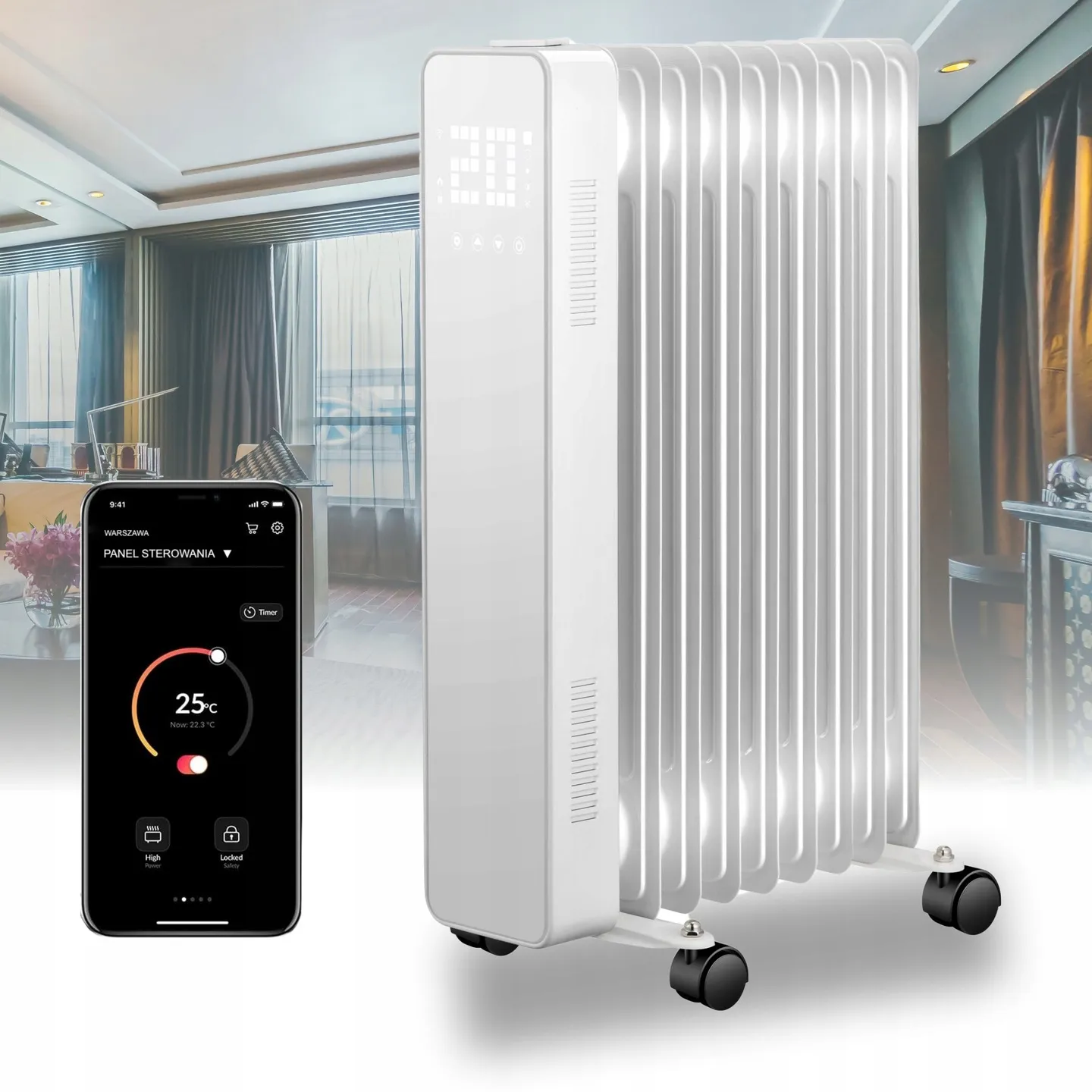 Control WiFi THUNDER SIMPLE-WHITE-2500W