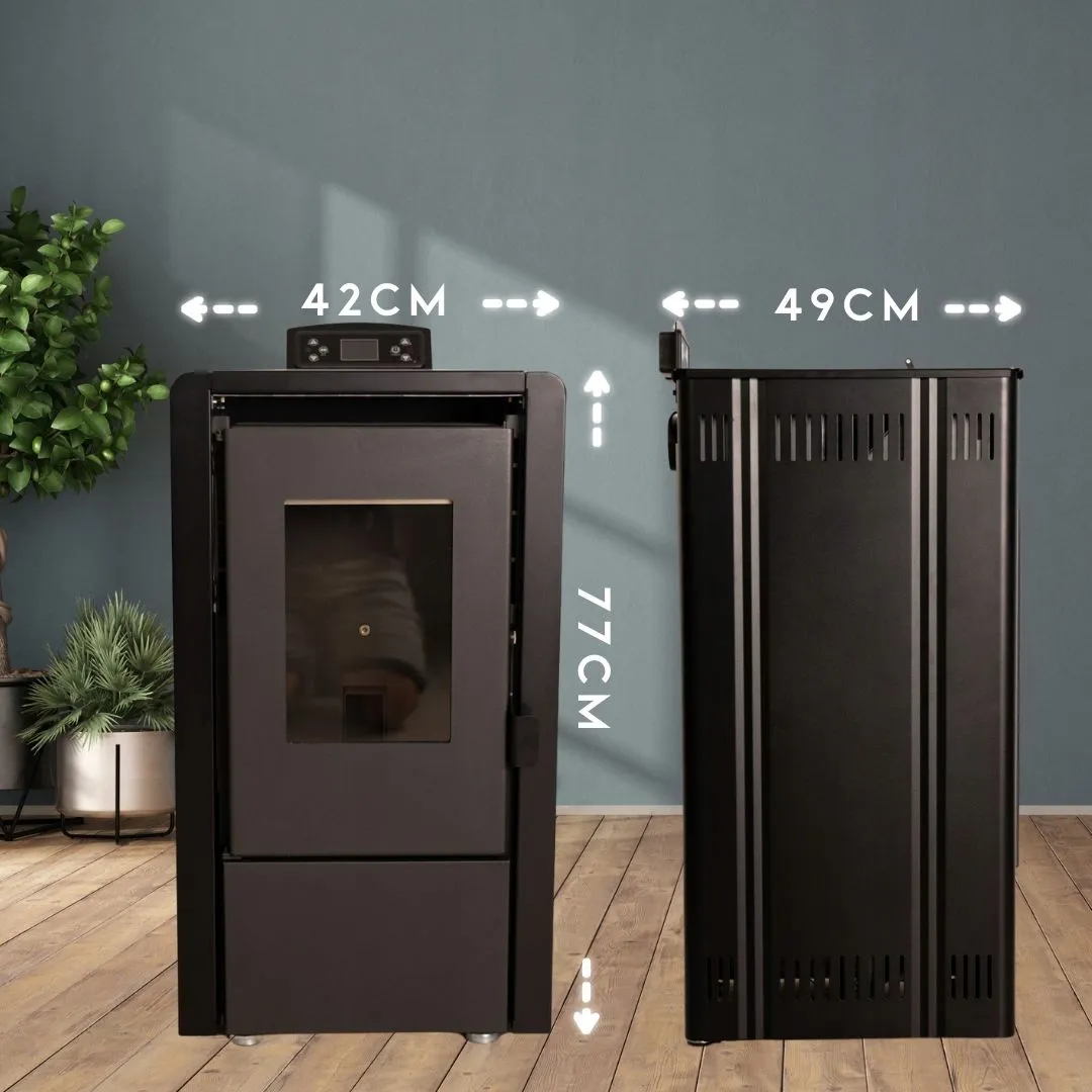 Specyfikacja pieca THUNDER ARIA-BLACK 12 kW