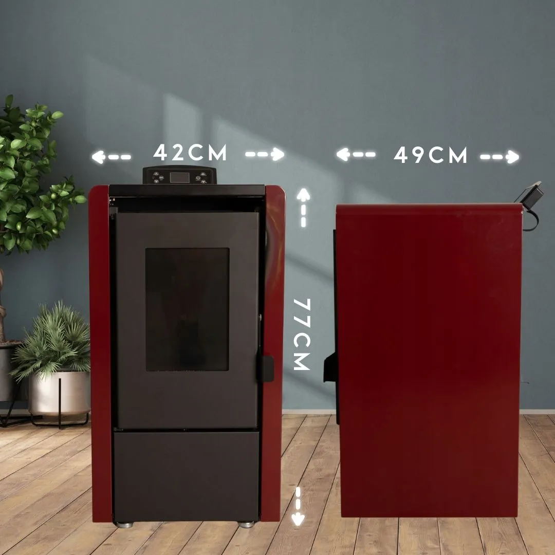 Specificații pentru soba THUNDER ARIA-BLACK 12 kW