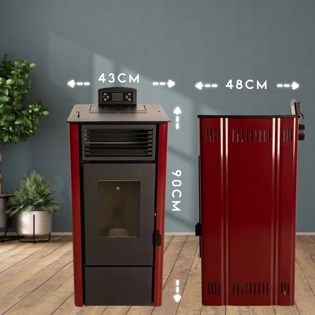 Specificații pentru soba THUNDER ARIA-BLACK 12 kW
