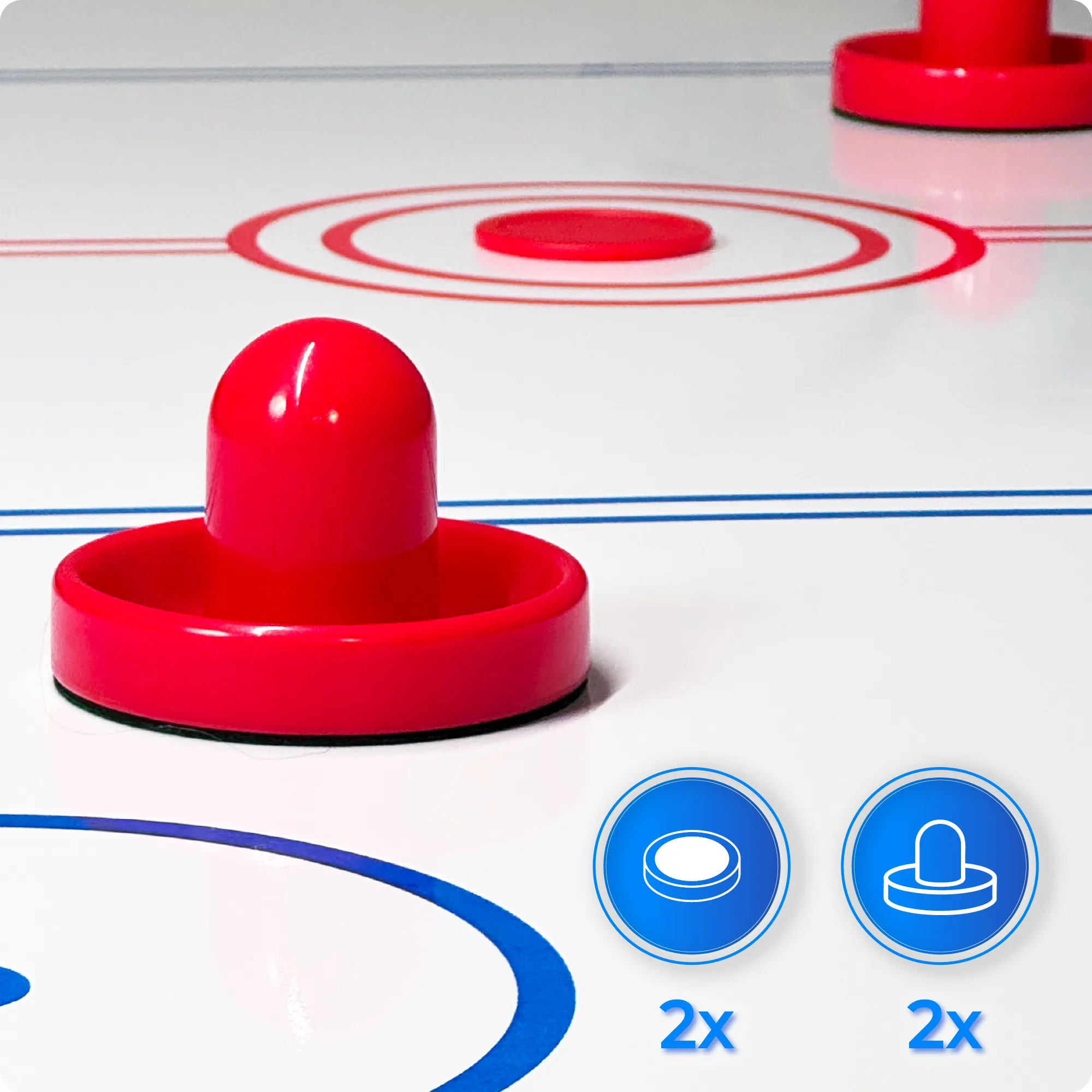 Setul de hochei pe aer BOLD-BLACK-7FT