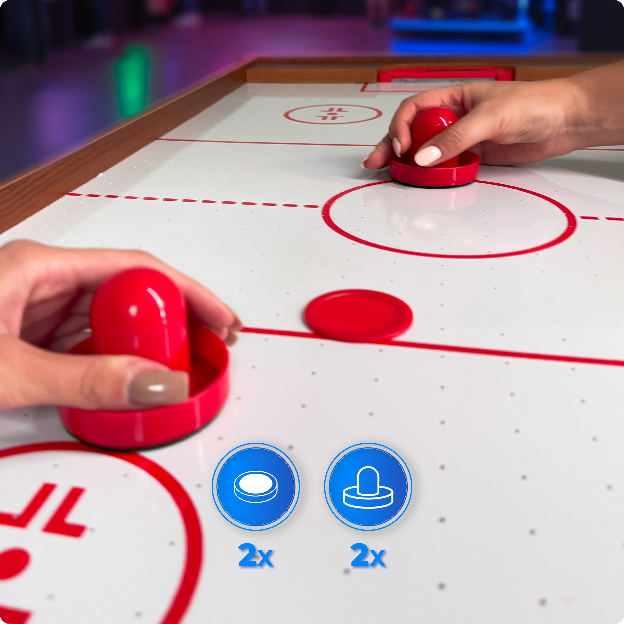 Air hockey
