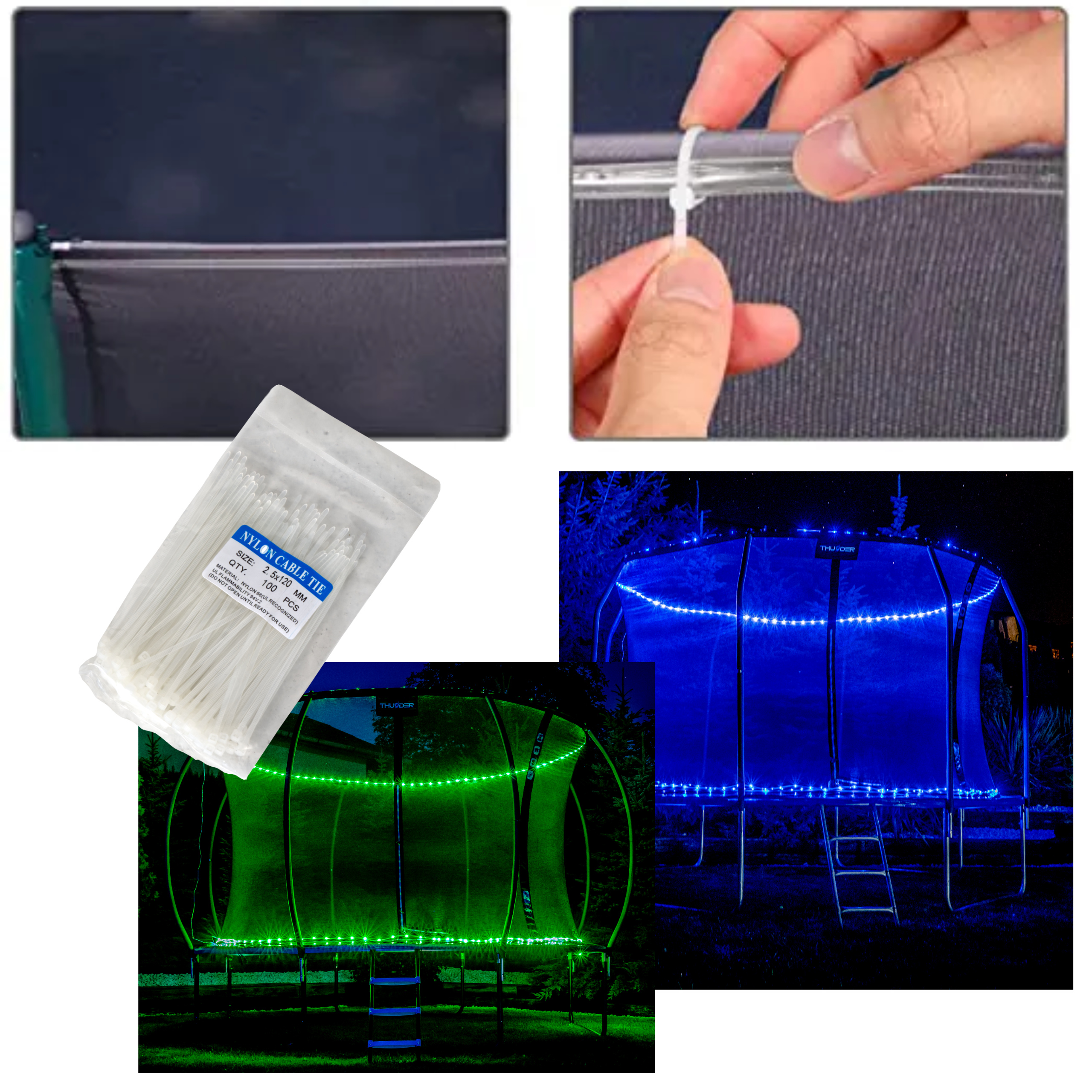 Iluminează-ți distracția – lumini LED pentru trambulină