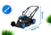 Mașină de tuns iarba pe benzină Hexwelt HW-KS-150 46cm 2,6kW cu autopropulsie