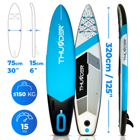 Placă SUP 320cm THUNDER MARIS