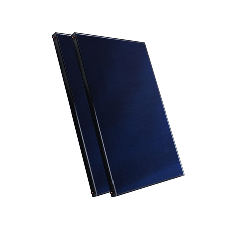 Kit solar cu două panouri plate de 2m² fără cablu solar și fără rezervor