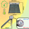 Colector solar presurizat cu rezervor THUNDER 300 L