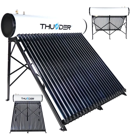 Colector solar presurizat cu rezervor THUNDER 250 L BLACK