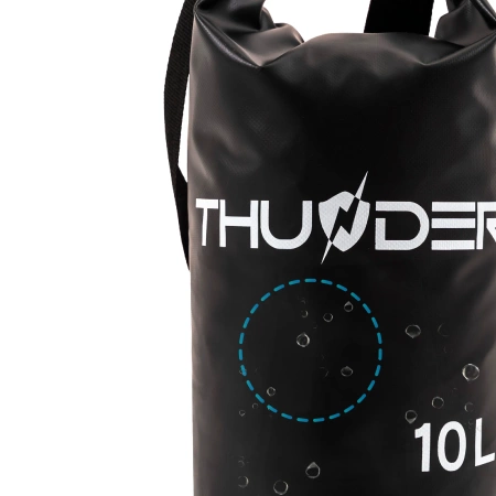 Sac impermeabil 10 L THUNDER negru