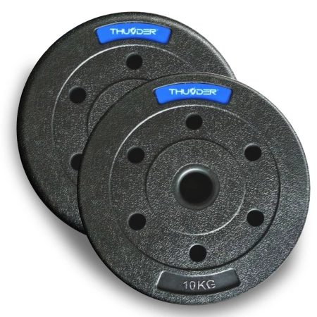 Set de greutăți bituminoase marca THUNDER 2x10 kg