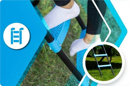 Trambulină THUNDER INSIDE ULTRA 14FT (427 cm) BLUE