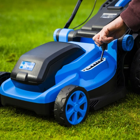 Mașină de tuns iarba cu acumulator Hexwelt HW-KA-40 40cm 40V 8Ah
