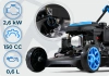 Mașină de tuns iarba pe benzină Hexwelt HW-KS-150 46cm 2,6kW cu autopropulsie