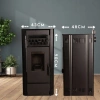Sobă pe peleți SOPHIA BLACK 8,1 kW 