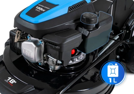 Mașină de tuns iarba pe benzină Hexwelt HW-KS-150 46cm 2,6kW cu autopropulsie
