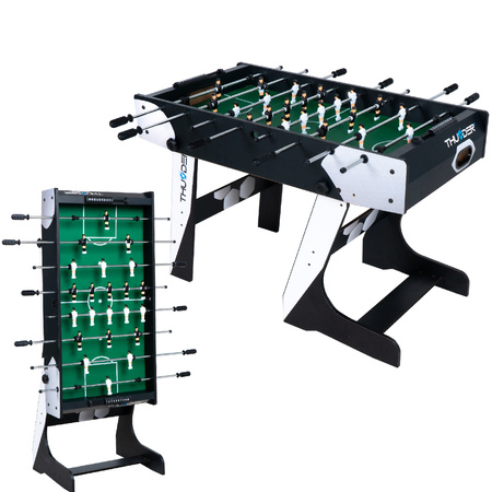 4FT THUNDER HEXAGON masă foosball pliabilă