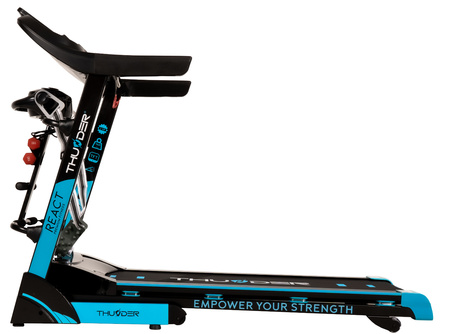 Bandă de alergare electrică THUNDER REACT-DS-TFT-BLACK