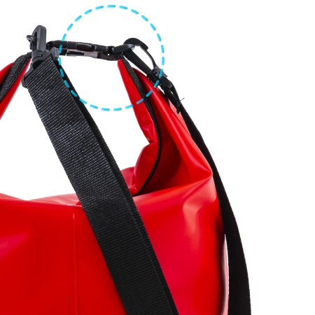 Sac impermeabil 20 L THUNDER roșu