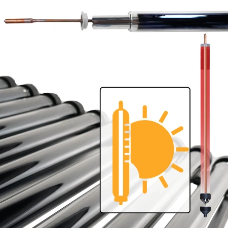 Colector solar presurizat cu rezervor THUNDER 300 L BLACK