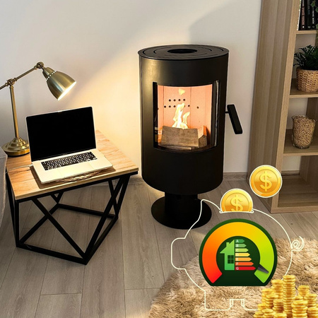 Sobă de oțel FLAME 7 kW