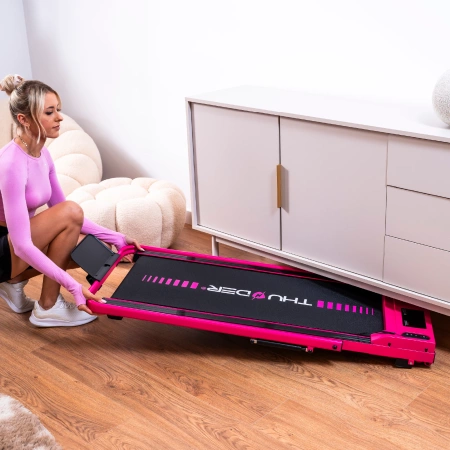 Bandă de alergare electrică THUNDER VIVA-PINK