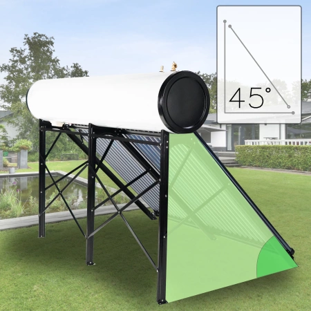 Colector solar presurizat cu rezervor THUNDER 300 L BLACK