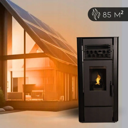 Sobă pe peleți SOPHIA BLACK 8,1 kW 