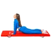 Saltea de gimnastică roșie 180x60x4 THUNDER