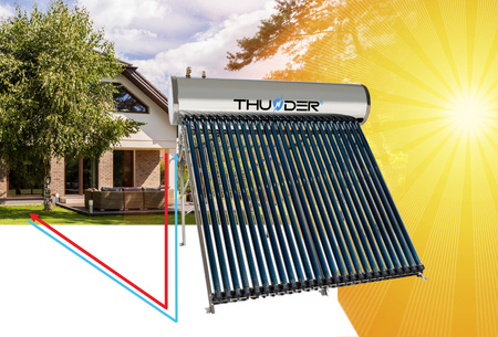 Colector solar presurizat cu rezervor THUNDER 250 L