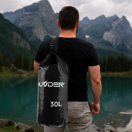 Sac impermeabil 30 L THUNDER negru