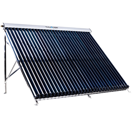 Kit solar cu 1 colector vidat de 30 de tuburi, fără cablu solar și fără rezervor