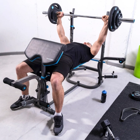 Bancă de antrenament cu suport pentru biceps THUNDER VIGOR-B