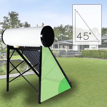 Colector solar presurizat cu rezervor THUNDER 150 L BLACK