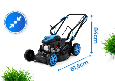 Mașină de tuns iarba pe benzină Hexwelt HW-KS-150 46cm 2,6kW cu autopropulsie