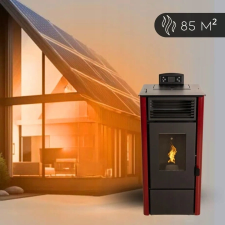 Sobă pe peleți SOPHIA RED 8,1 kW 
