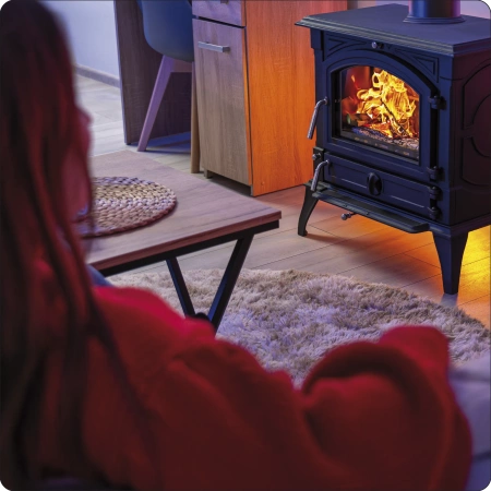 Sobă de fontă pe lemne WESTA 17 kW