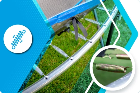 Trambulină THUNDER INSIDE ULTRA 8FT (244cm) BLUE