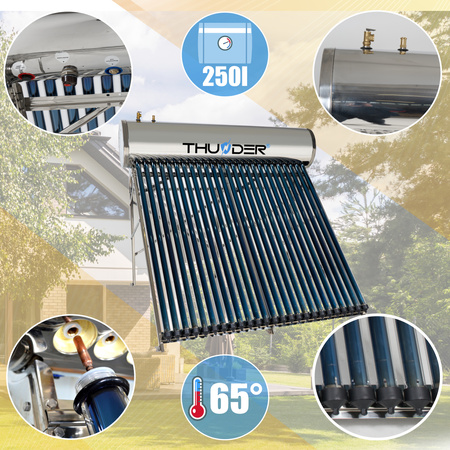 Colector solar presurizat cu rezervor THUNDER 250 L