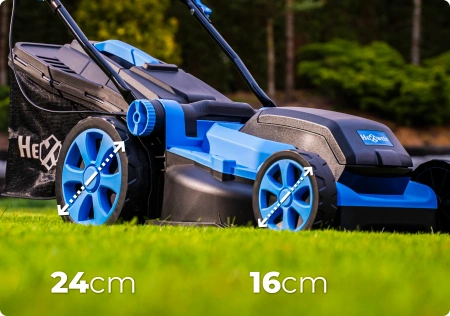 Mașină de tuns iarba cu acumulator Hexwelt HW-KA-40 40cm 40V 8Ah