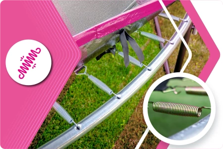 Trambulină THUNDER INSIDE ULTRA 14FT (427 cm) PINK