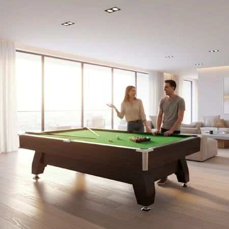 Masă de biliard THUNDER 8FT - BOLD-BROWN-8FT