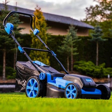 Mașină de tuns iarba cu acumulator Hexwelt HW-KA-40 40cm 40V 8Ah