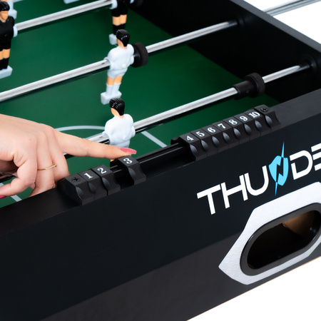 4FT THUNDER HEXAGON masă foosball pliabilă