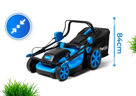 Mașină de tuns iarba cu acumulator Hexwelt HW-KA-40 40cm 40V 8Ah