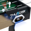 4FT THUNDER HEXAGON masă foosball pliabilă