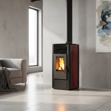Sobă pe peleți KARMEN RED 10 kW 