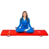 Saltea de gimnastică roșie 180x60x4 THUNDER