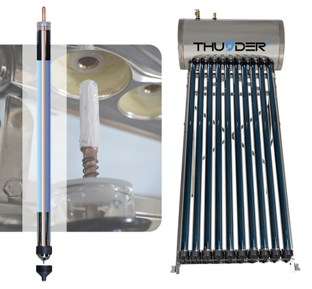 Colector solar presurizat cu rezervor THUNDER 100 L
